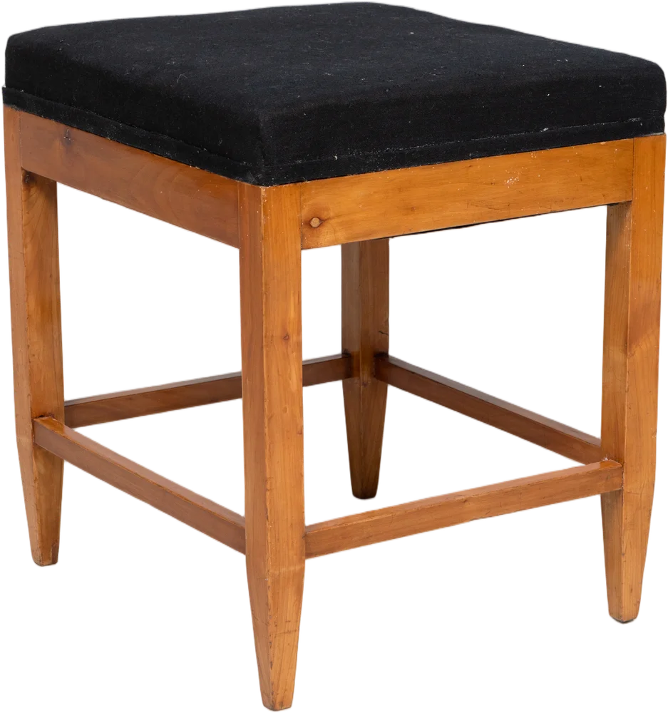 Biedermeier- Sitzhocker.