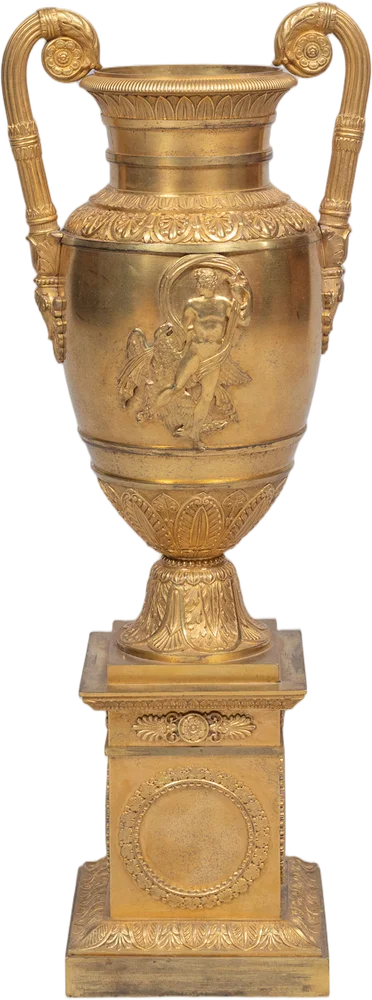 Empire- Kratervase. Signiert: „THOMIRE À PARIS“.