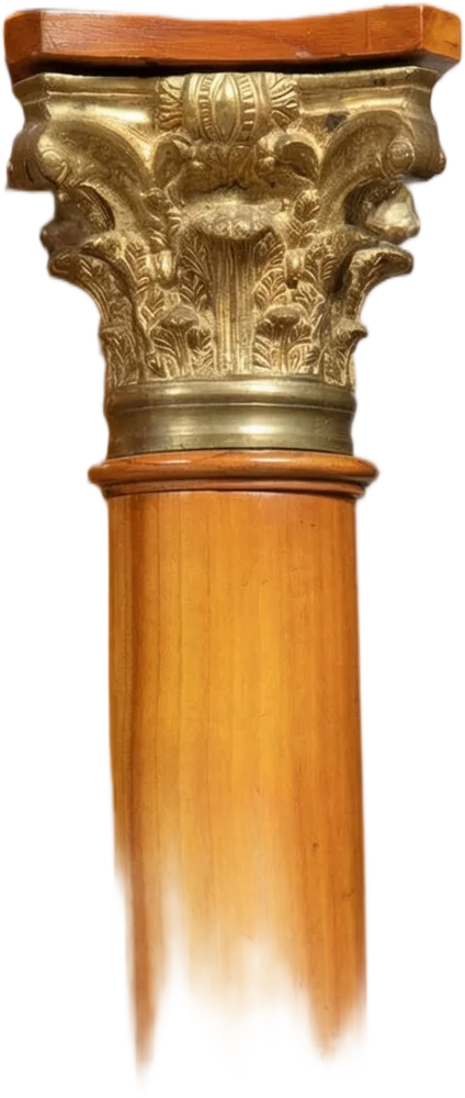 Hochqualitatives Biedermeierensemble bestehend aus einem zierlichen Halbschrank in Kommodenform; einem Bücherschrank und einem Schreibsekretär. Hervorragender Originalzustand.